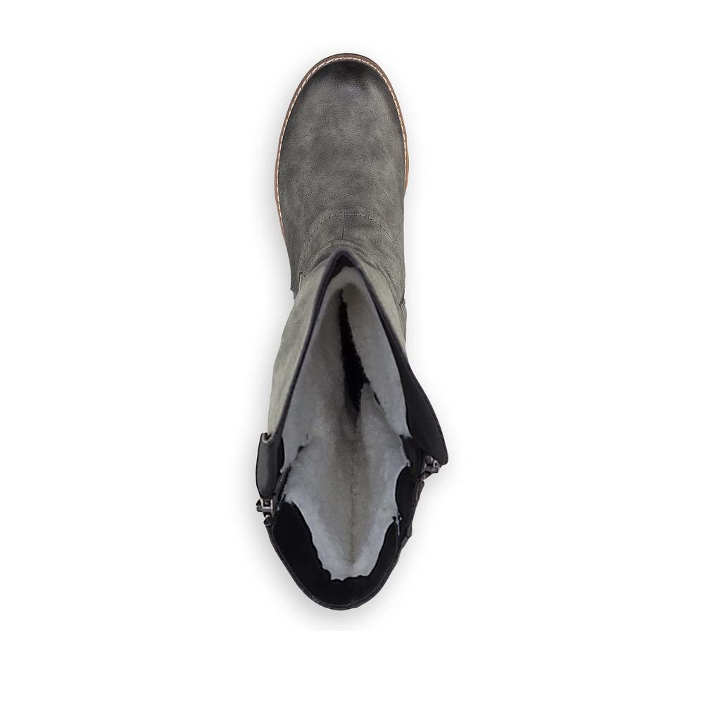 Rieker Damen Stiefel grau - Buty Chelsea. Kobiety