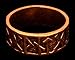 Anello con rune in bronzo, decorato con bronzo, per LARP vichingo medievale, diverse misure (19/60)
