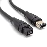 adaptateur din 9 broches jack  Akord FireWire 800 vers 400 9 Broches vers 6 Broches 1.5 m câble IEEE 1394