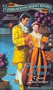 Paperback Haunted Hearts (A Zebra Holiday Regency Romance) Book