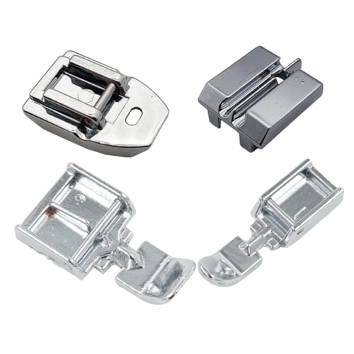 Set 4 Piezas Pies Prensatelas Multiusos para Máquina de Coser miniatura 1