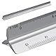 Dreikantmaßstab Lineal 30 cm, SZXMDKH Maßstab 1:20, 1:25, 1:50, 1:75, 1:100, 1:150, Silber