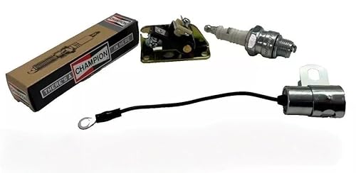 Replacement for KOHLER POINTS, CONDENSER & SPARKPLUG KIT FITS K181 K241 K301 K321 K341 K361 OEM ﻿