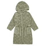 Müsli by Green Cotton Boy's Bathrobe, Green Sugar, 116/122