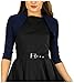 Produktbild BlackButterfly Maßgeschneiderte 3/4 Hülse Bolero (Nachtblau, EUR 36 - XS)