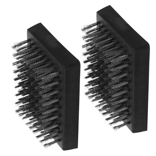 Abaodam 2pcs BBQ Brush Wire Brush Set for Barbecue Grill Accessories Exterior Grill Cleaner Grilling Tools