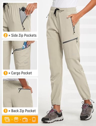 image for baleaf Women's Hiking Pants Quick Dry Water Resistant Lightweight Jogg