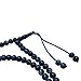 Marble Blue Plastic Tasbih with Allah Muhammad Beads - 7mm Muslim Prayer Beads Rosary