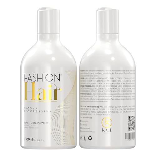 Escova Progressiva Fashion Hair, 300ml, Selante Potencializador, Sem Formol, Para Todos os Tipos de Cabelo