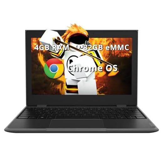 Lenovo Chromebook 100e (2nd Gen) 11.6" HD Laptop, MediaTek MT8173C, 4GB LPDDR3, 32GB eMMC, Integrated PowerVR GX6250, 720P HD Webcam, WiFi 5, Chrome OS, Black (Renewed)