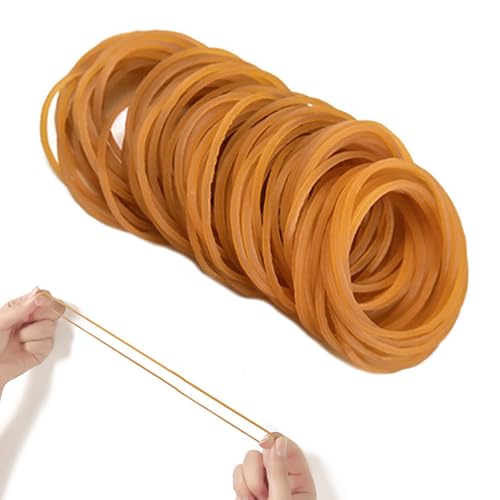 50 Stücke Gummibänder,Rubber Band,Gummiringe Breit,Gummibänder Breit,Gummiring,Gummibänder Gummiringe Breit Langlebig und Reißfest Gummis Wiederverwendbar Büro haushaltsgummi-63x3MM