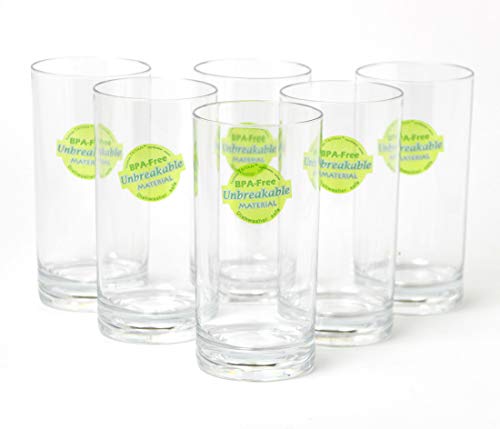 アームカンパニー グラス コリンズグラス ハイボール ステムレス クリア 460ml 割れにくい トライタン製 食洗機対応 DITR053-C6 6個入