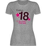 Endlich Volljährig! Cooles Statement-Motiv für alle Geburtstag Mädchen (und natürlich auch Jungs), die sich für ihre Party passend ausrüsten wollen oder noch nach einem ausgefallenen Geschenk suchen
