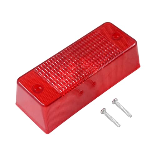 Chuuparts Red Tail Light Lens 6672276 Compatible with Bobcat Loaders 553 751 753 763 773 863 864 873 883 963 A220 A300 A770 S130 S150 S160 S175 S185 T140 T180 T190 T200 T250 T300 T320 T450 T550 T590