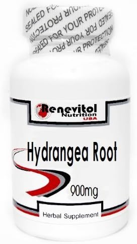 Hydrangea Root 900mg 90 Capsules ~ Renevitol