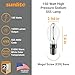 Sunlite 03635-SU LU150/MOG 150 Watt High Pressure Sodium Light Bulb, Mogul Base (E39), ANSI Code S55, 16000 Lumen, 20000 Life Hours, Clear, 2100K