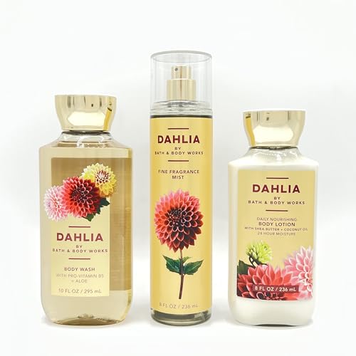 Dahlia 3-Piece Bath & Body Bundle