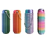 4 Stück Skills Borderline, Fidget Toys, Skin Picking Fidget, Skills Borderline Fidget Toys, Verlaufsfarben, Stressabbau Für Erwachsene, Office Und Reise, Rot-Gold, Blau-Grün, Lila-Silber, Candy