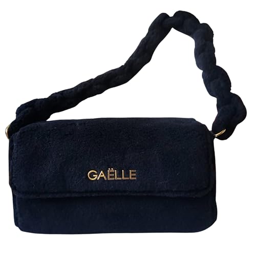 Sac à bandoulière Gaelle noir léger pour femme, fini les sacs lourds