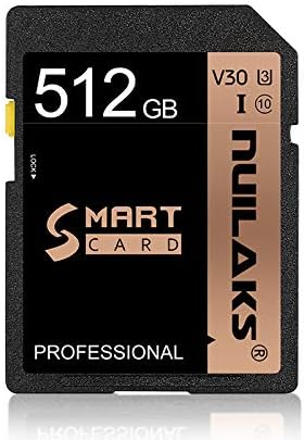 SD Card 512GB Memory Card Flash Memory Card Class 10 High Speed Security Digital Memory Card for Vloggers, Filmmakers, Photographers & Content Curators（512GB