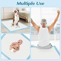 50 Count 30” x 36” Super Absorbency Disposable Underpads — image 6