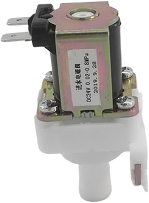 Inlet Water G1/2 Thread 12mm Hose Vertical Normally Closed Plastic Solenoid Valve Pressure 0.02-08 Mpa(1/2",220V)