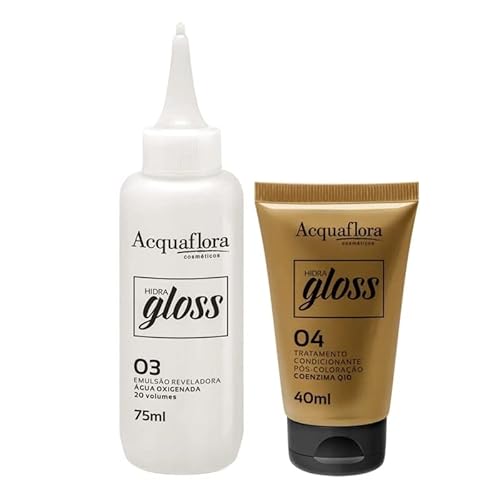 Acquaflora 7.0 Louro Natural Kit Coloracao Hidra Gloss