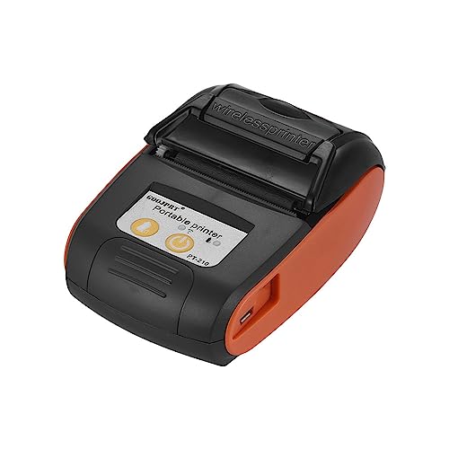 SHUAIGUO PT-210 Tragbarer Thermodrucker Handheld 58mm-Empfangsdrucker für Einzelhandelsgeschäfte Restaurants Fabriken Logistik, 10 Papierrollen