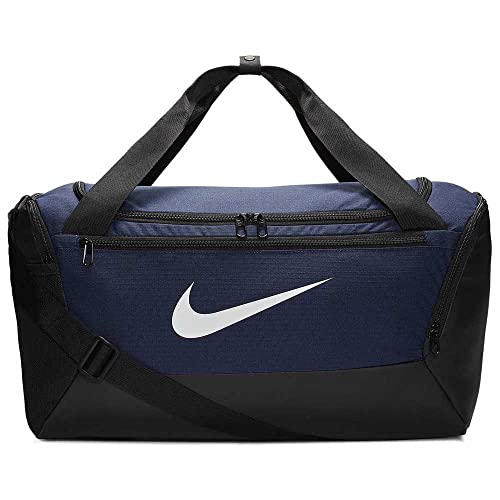 Nike Brasilia Small Duffel - 9.0, bleu marine/noir/blanc