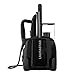 Laurastar Lift Plus Ultimate Black, Centrale Vapeur Nomade 3en1, Repasse, Défroisse et Purifie Vos Textiles, Vapeur Hygiénique, Design, Réservoir Amovible, Repassage Vertical, Enrouleur Automatique, Semelle 3D, Noir