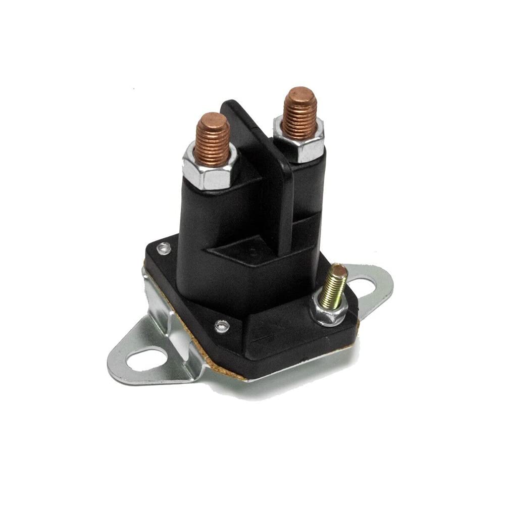GULUANT Replacement 12 Volt Starter Solenoid for Murray 21261 & Most 1989 & Up Lawn Mowers (3 Pole Style - 1/4”-20 Studs)