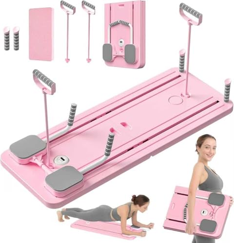 Imagen de JINPALAY Tabla de Pilates Multifuncional con Bandas de Resistencia