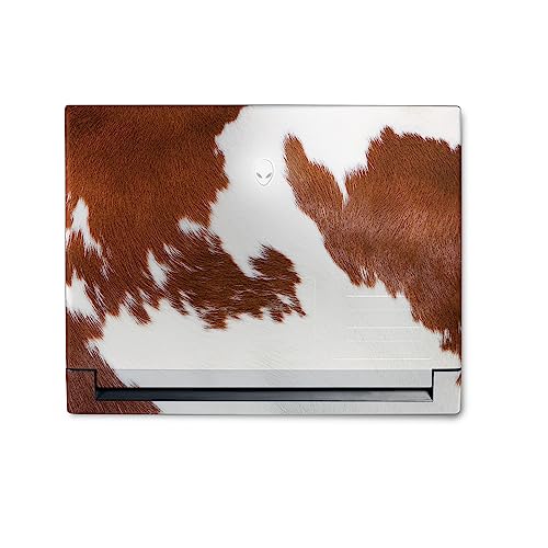 Image of MightySkins Skin Compatible with Alienware M18 R1 (2023) Full Wrap Kit - Cow Hide | Protective, Durable, and Unique Vinyl Decal wrap Cover | Easy to Apply, Remove, and Change Styles | Made in The USA