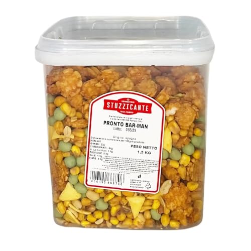 Stuzzicante Pronto Bar-Man Misto Stuzzichini Secchiello Da 1,5 Kg