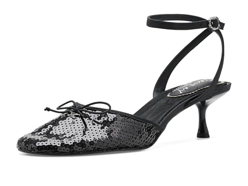 Circus NY by Sam Edelman Women's Rosetta Pump, Black, 9