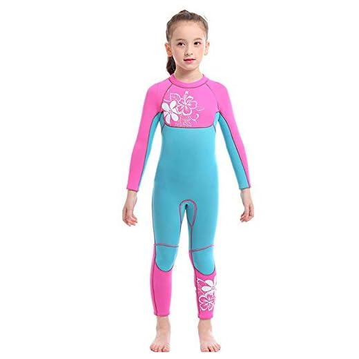 Swimwear For GirlS, 3mm Scuba Snorkeling One Piece Thermal Swimsuit Swimming Long Sleeve Wetsuit Diving Clothing Bath Wetsuit Sun