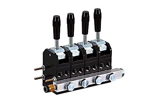 Fulgem Products Pneumatic Mechanical Toggle Style Air Valves For Actuated Valves, No Detent, Manual Switch, 1/8" (F) Npt Port, 0-13 Bar, 0-188.5Psi #TOP3