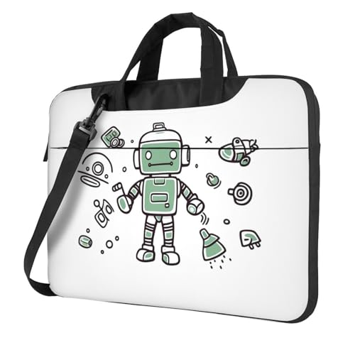 Sac d'ordinateur portable résistant aux chocs avec bandoulière sacoche PC étanche