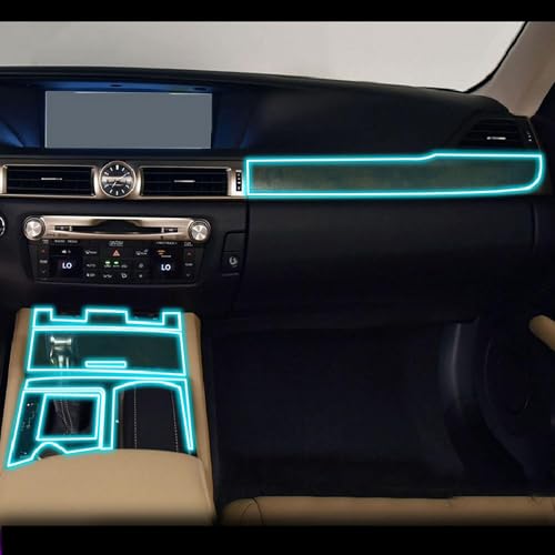 Film de protection pour tableau de piano de voiture Lexus ES TPU autocollant