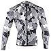 Magnesis Maillot de cyclisme à manches longues pour homme Motif camouflage militaire (17) - - XXL