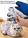 2-in-1 Pet Grooming Gloves & Deshedding Tool for Dogs & Cats – Gentle Undercoat Rake, Reduces Shedding, Tangles & Mats – Ideal for Long & Short Hair Breeds