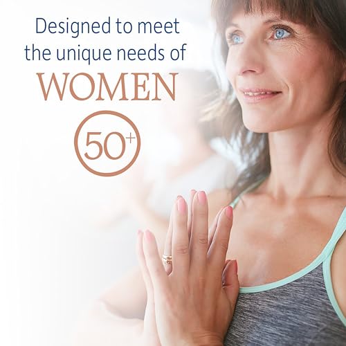Garden of Life Raw Probiotics for Women Over 50-50 & Wiser Women's Probiotic with Acidophilus, Live Cultures, Probiotic - Created Vitamins, Enzymes, Prebiotics - 90 Vegetarian Capsules