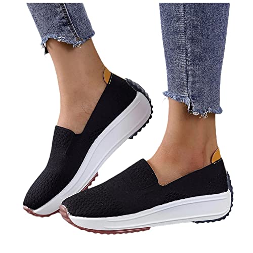 ZBYY Womens Sneakers Walking Sock Shoes Workout Running Athletic Gym Fashion Lightweight Casual Mesh Work Shoes