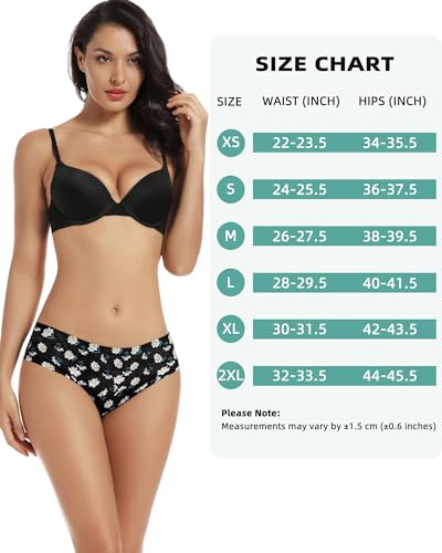 Image of voenxe Seamless Women Underwear Thongs,High Waisted No Show Ladies Panties,Breathable Comfy Active Hi Rise Cut Undies,5-Pack