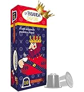 La Boisson Del Rè – 100 capsules en aluminium compatibles Nespresso, mélange corporel, capsules Comp...