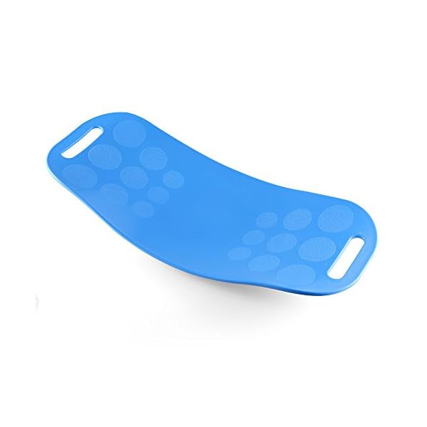 Balance Board Sport Yoga Gym Fitness Workout Board Trainer Exercise Turnboard -Blue