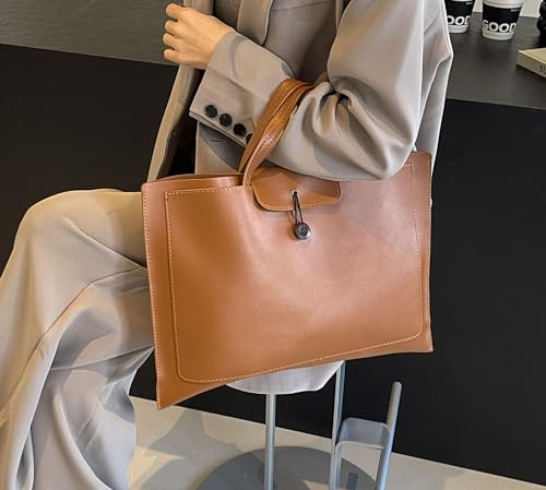 Tote bag,Laptop Bag for Women and Men, Waterproof Leather Computer Bags Business Office Work Bag Briefcase4