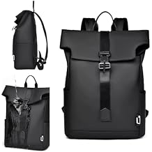 Water Resistant Backpack for Men Women Laptop Bagcollege university Backpacks,Fits 15.6 Inch Notebook BLACK