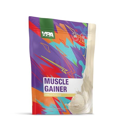 VPA? Australia Muscle Gainer - Vanilla, Athlete Approved, Weight Gain, 1kg (12 Servings)