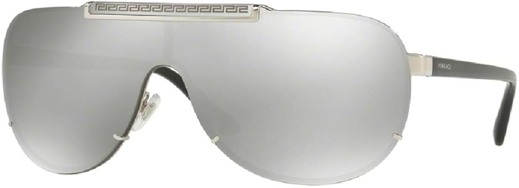 Versace VE2140 Pilot - Gafas de sol para hombres y mujeres paquete con kit de cuidado de gafas de cortesía de Designer iWear